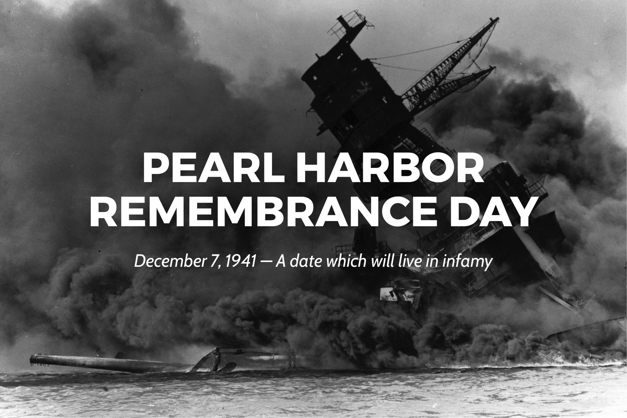 Honoring Pearl Harbor Remembrance Day Tom Weber